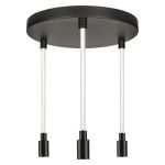 Ledvance Decor Glow Pendellampa Svart 28W 1400lm - 927 Extra Varm Vit | 400mm - Bästa Färgåtergivning