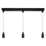 Ledvance Decor Glow Pendellampa Svart 28W 1400lm - 927 Extra Varm Vit | 700mm - Bästa Färgåtergivning