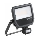 Ledvance LED Strålkastare Aluminium Svart 41W 5500lm 100D - 830 Varm Vit | IP65 - Rörelse- Och Ljussensor - Symmetrisk