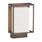 Nordlux Nestor Vägglampa Aluminium Svart 8W 550lm - 827 Extra Varm Vit