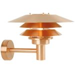 Nordlux Venø Vägglampa Koppar | IP54 - Passande för E27