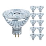 Flerpack 10x Ledvance Performance LED Spot Reflektor GU5.3 MR16 3.4W 230lm 36D - 927 Extra Varm Vit | Bästa färgåtergivning - Dimbar - Ersättare 20W