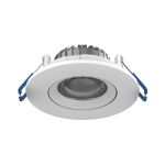 Noxion LED Spot Ares Lutningsbar Vit 6W 540lm 927-940 3CCT | Utskärning   68mm