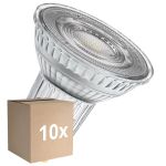 Flerpack 10x Ledvance LED Spot GU10 PAR16 3.7W 350lm 36D - 930 Varm Vit | Bästa Färgåtergivning - Dimbar - Ersättare 35W