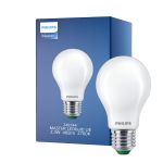 Philips MASTER LED Lampa Ultra Efficient E27 Päron Matt 2.3W 485lm - 827 Extra Varm Vit | Ersättare 40W