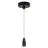 Ledvance Decor Glow Pendellampa Svart 9W 450lm - 927 Extra Varm Vit | 140mm - Bästa Färgåtergivning