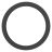 Ledvance Downlight Comfort Förlängning Ring Svart D240