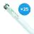 Flerpack 25x Osram T8 Lumilux 18W - 840 Kallvit | 60cm