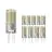 Flerpack 10x Noxion Bolt LED Capsule G9 4.8W 600lm - 827 Extra Varm Vit | Ersättare 50W