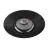 Noxion Infälld Spot Logic MR16 Lutningsbar Svart | 92mm - Utskärning   80mm - IP20 - incl. GU10 Sockel 