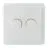 EcoDim Dimmerknapp DUO PEHA incl. Rotary Lock Platta