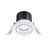 THORNeco LED Spot LILY Svart 9W 900lm 38D - 930 Varm Vit | 82mm - Utskärning   68mm - IP44 - Bästa färgåtergivning - Dimbar