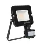Ledvance LED Strålkastare Kompakt Svart 20W 1800lm 100D - 830 Varm Vit | IP65 - Symmetrisk - Rörelse- och ljussensor