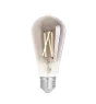WiZ Smart LED E27 Edison Filament Smoke 6.5W 400lm - 820-850 Justerbar Vit | Dimbar - Ersättare 35W