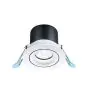 THORNeco LED Spot LILY Svart 9W 900lm 38D - 930 Varm Vit | 82mm - Utskärning   68mm - IP44 - Bästa färgåtergivning - Dimbar