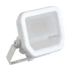 Ledvance LED Strålkastare Aluminium Vit 8W 1100lm 100D - 830 Varm Vit | IP66 - Symmetrisk