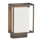 Nordlux Nestor Vägglampa Aluminium Svart 8W 550lm - 827 Extra Varm Vit