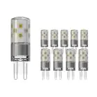 Flerpack 10x Noxion Bolt LED Capsule G9 3.8W 470lm - 827 Extra Varm Vit | Ersättare 40W