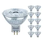 Flerpack 10x Ledvance Performance LED Spot Reflektor GU5.3 MR16 3.4W 230lm 36D - 927 Extra Varm Vit | Bästa färgåtergivning - Dimbar - Ersättare 20W