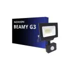 Noxion LED Strålkastare Beamy G3 20W 2200lm 100D - 830 Varm Vit | IP44 - Rörelse- och Ljussensor - Symmetrisk