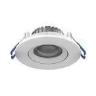 Noxion LED Spot Ares Lutningsbar Vit 6W 540lm 927-940 3CCT | Utskärning   68mm