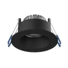 Noxion LED Spot Ares Djup ring Svart 6W 540lm 927-940 3CCT - med Inre Ring Svart | Utskärning   68mm