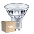 Flerpack 10x Philips MASTER Value LED Spot GU10 PAR16 2.8W 270lm 60D - 927 Extra Varm Vit | Bästa Färgåtergivning Dimbar - Ersättare 35W