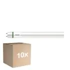 Flerpack 10x Philips Master LED T8 (EM/Mains) Ultra Efficiency 22.1W 4100lm - 840 Kallvit | 150cm - Ersättare 58W