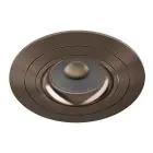Noxion Infälld Spot Logic MR16 Lutningsbar Bronze | 92mm - Utskärning   80mm - IP20 - incl. GU10 Sockel 