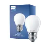 Philips Master Value LED Lustre E27 boll Matt 3.4W 470lm - 927 Extra Varm Vit | Bästa färgåtergivning - Dimbar - Ersättare 40W