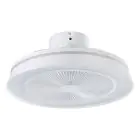 Eglo Takfläkt Vallonia 1 ABS Vit 31.7W 3200lm - 827-865 Justerbar Vit + RGB | Dimbar